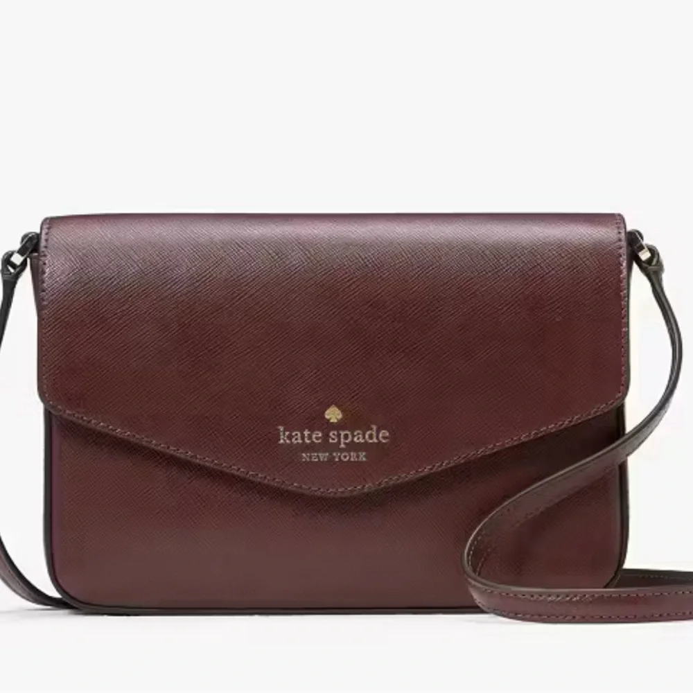Kate Spade Sadie Envelope Crossbody Grenache